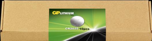 Produktbild GP Batteries Lithium CR2025, Wiederaufladbarer Akku, CR2025, Lithium-Manganese Dioxide (LiMnO2), 3 V (10 Stk., CR2025)
