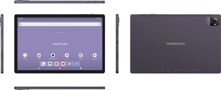 Actual product image Mediacom SmartPad Azimut 4 8Gb 128Gb 10.5' (4G, 10.51", 128 GB, Grey)