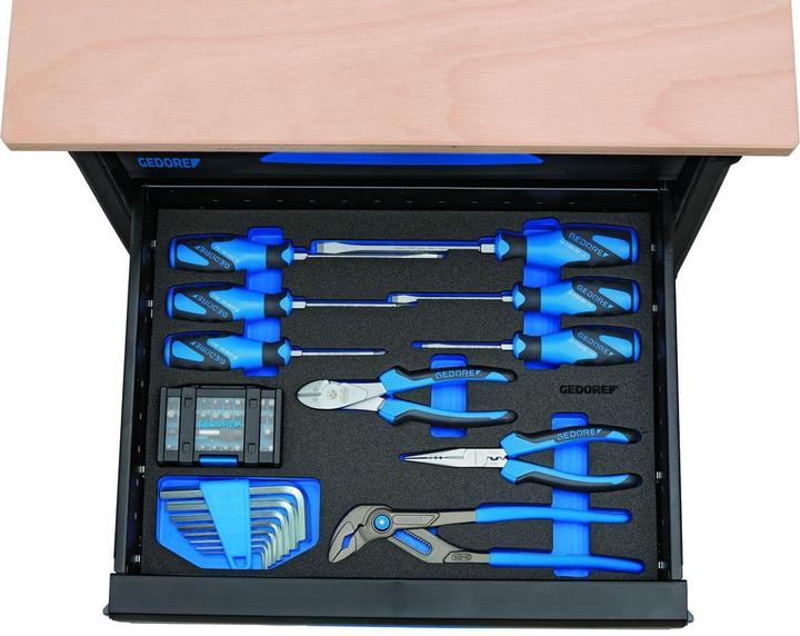 Actual product image Gedore Tool assortment in CT module for B2 - 49 pieces