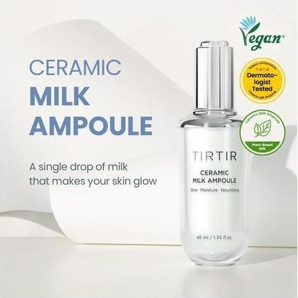 Actual product image TirTir Ceramic Milk Ampoule 1.01 Fl Oz 30ml (30 ml)