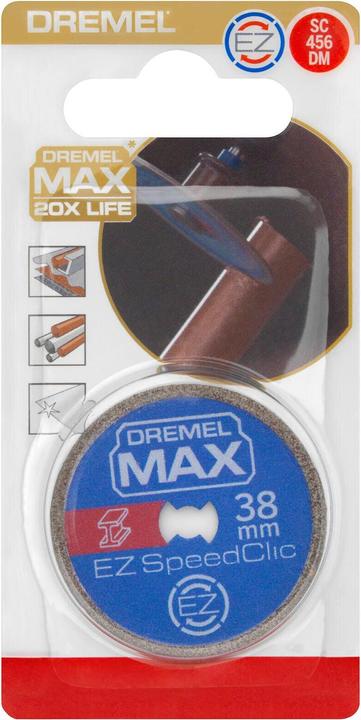 Actual product image Dremel Cutting disc straight SC456 MAX Premium metal