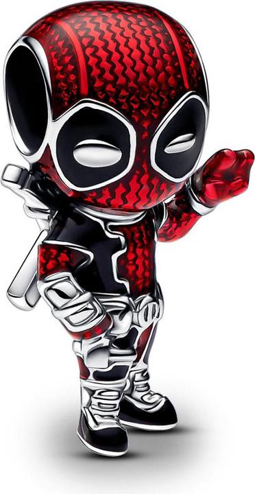 Actual product image Pandora Marvel Deadpool Charm (925)