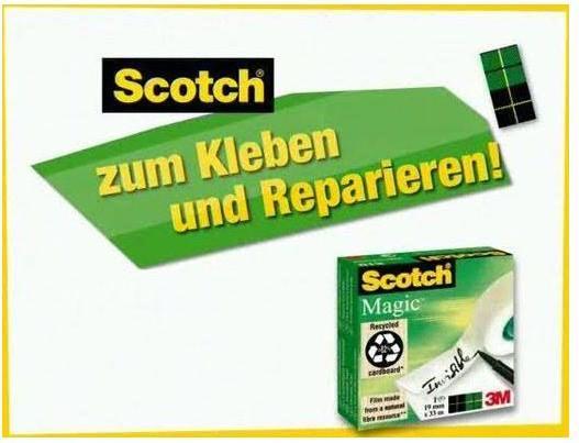 Actual product image Scotch magic tape (19 mm)