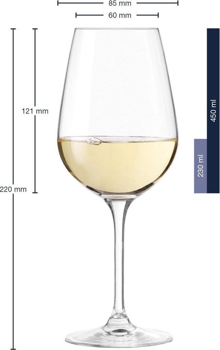 Produktbild Leonardo Tivoli (45 cl, 6 Gläser, Weissweingläser)