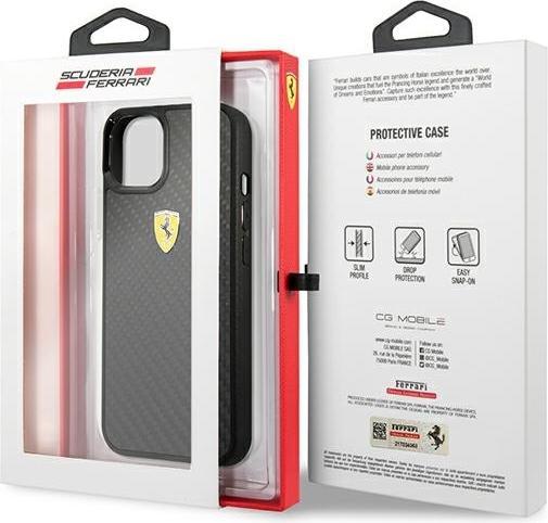 Image du produit Ferrari FEHCP13SFCABK iPhone 13 mini 5.4 noir (Apple iPhone 13 mini)