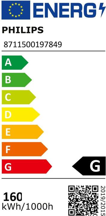 Energy Label Philips Master CDM-TD (R7s, 150 W, 13250 lm, 1 x, G)
