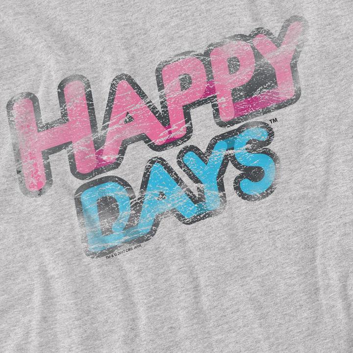 Immagine prodotto Happy Days Maglietta Effetto invecchiato Uomo (L)