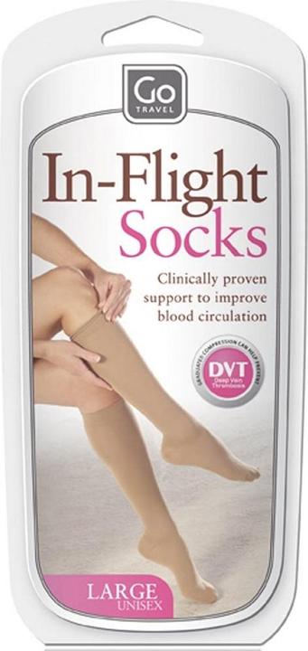 Actual product image Go Travel Flight Socks (Compression stocking)