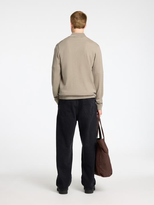 Image du produit Selected Homme Slhtray Ls Knit Merino Half Zip Noos (L)