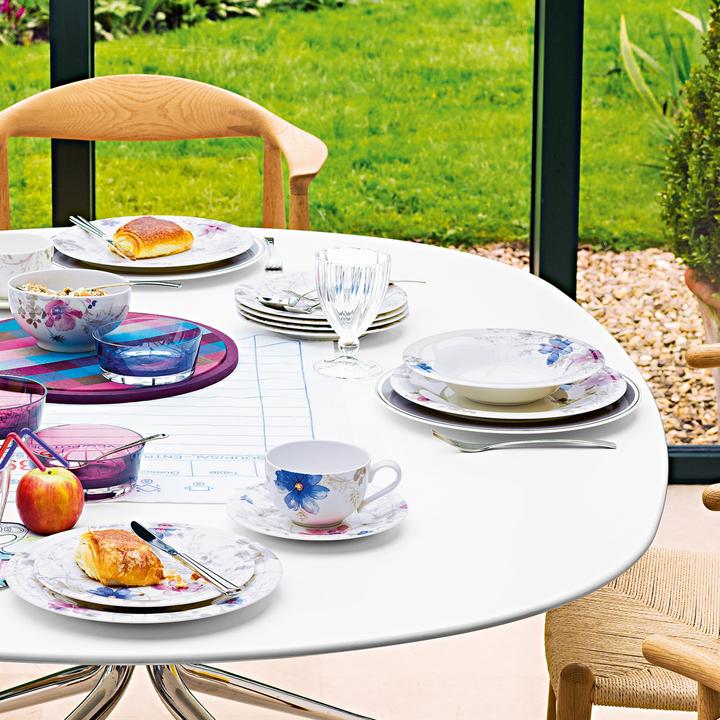 Produktbild Villeroy & Boch Multipack Mariefleur Gris Basic Frühstücksteller -NEU- - 6 Stück (6 x, 21.50 cm)