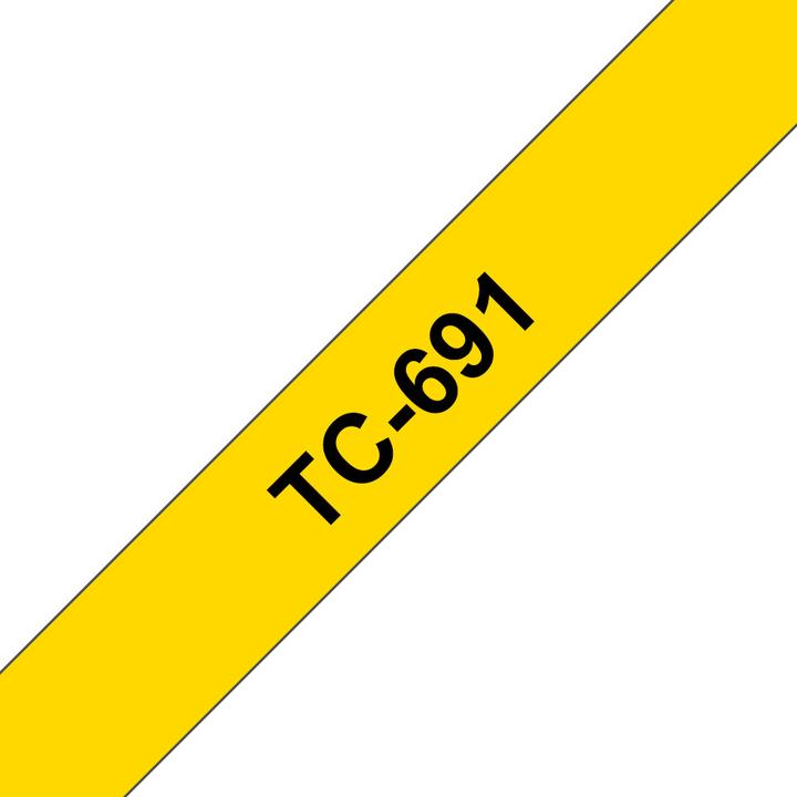 Actual product image Brother P-Touch (0.90 cm, Yellow)