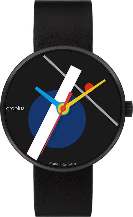 Actual product image Walter Gropius Unisexuhr Moholy Nagy (Analogue wristwatch, 39 mm)