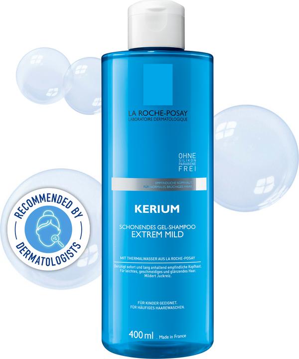 Produktbild La Roche Posay Kerium Extra Gentle (400 ml, Flüssiges Shampoo)