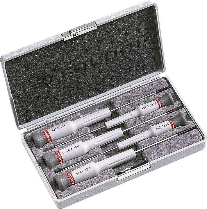 Produktbild Facom Coffret 5 Tournevis Plat Micro (Schlitz)