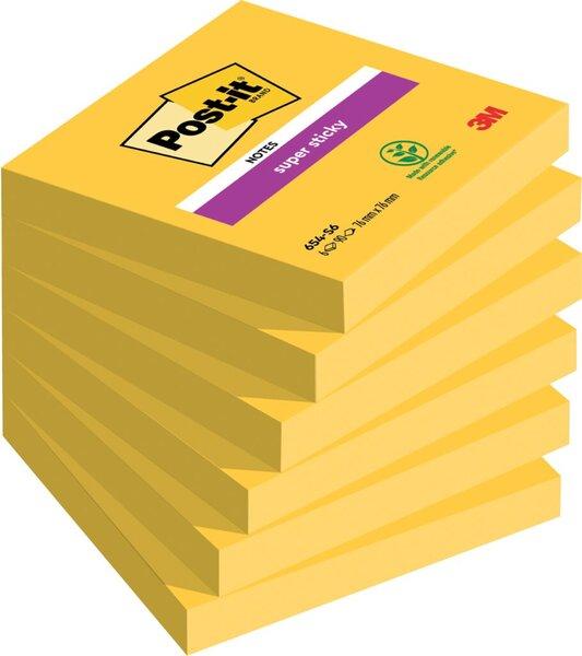 Image du produit Post-it Super Sticky Sticky Sticky Notes (76 x 76 mm)