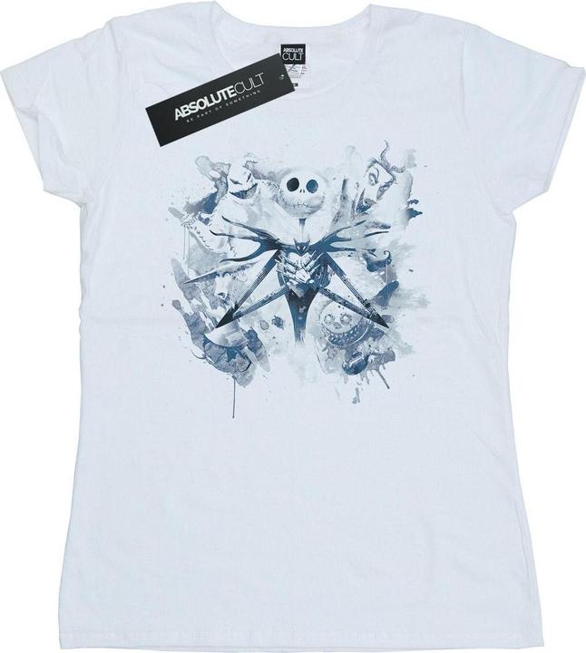 Disney Nightmare Before Christmas Paint Spray Carers TShirt (M)