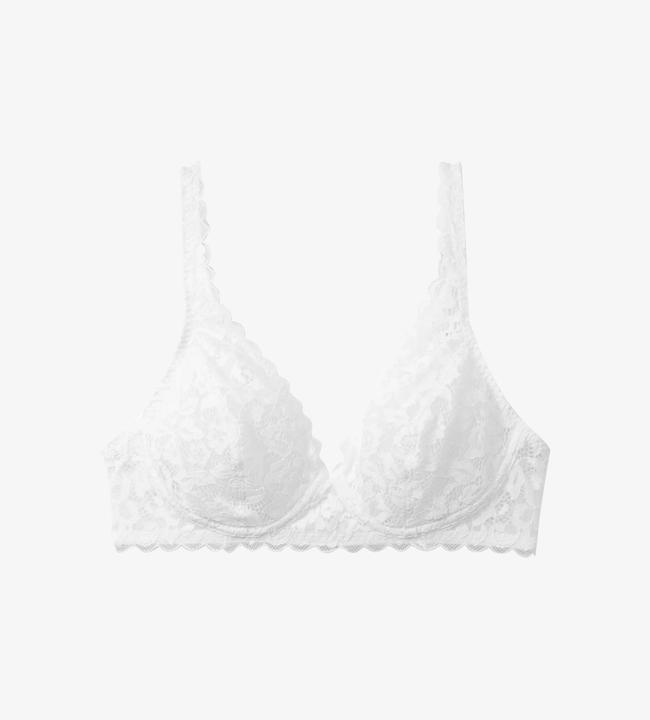 Produktbild Calida BH "Natural Comfort Lace" weiss (Einzelpack, 85 B)