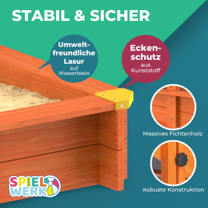 Actual product image Spielwerk Merle with sun canopy