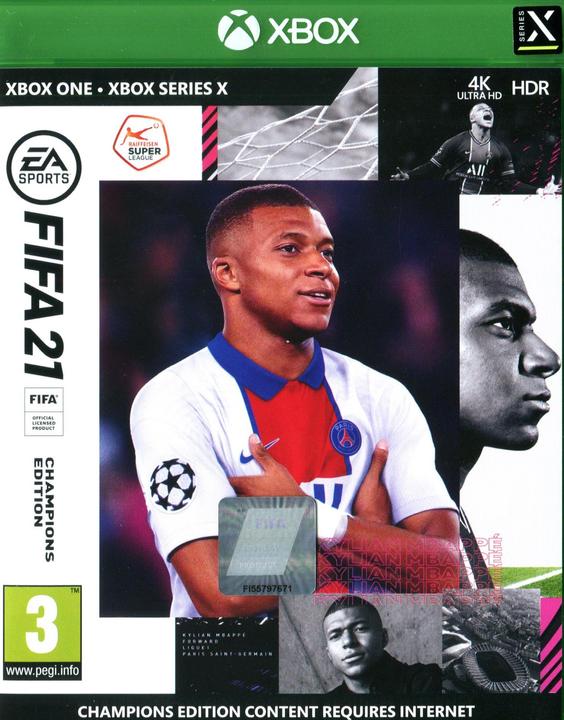 Produktbild EA Games FIFA 21 Champions Edition Preorder (Xbox One X, Xbox Series X, Multilingual)