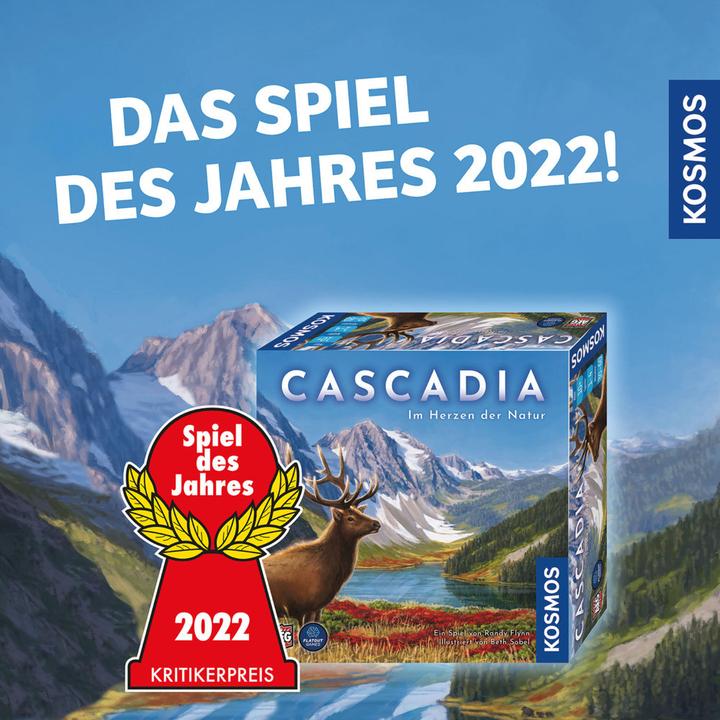 Productafbeelding Kosmos Familiespel Cascadia - In het hart van de natuur (Duits)