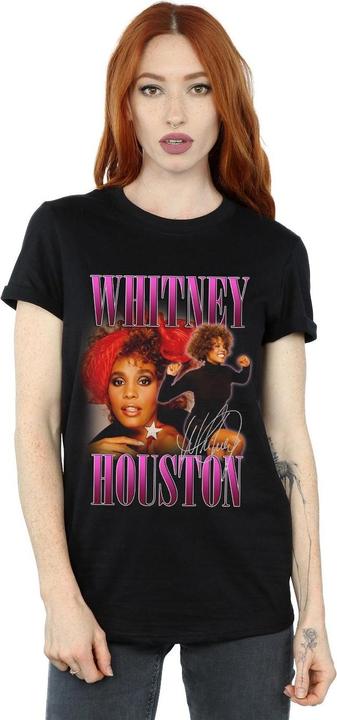 Immagine prodotto Whitney Houston Signature Homage Maglietta Ampia Donna (L)