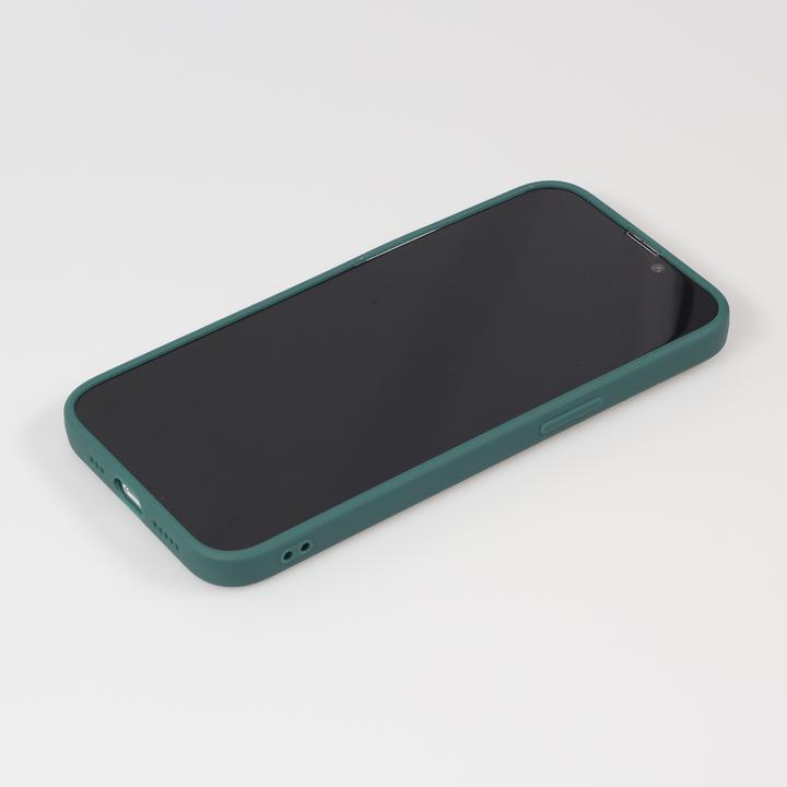 Actual product image PhoneLook Coque Silicone Mat Coeur doré (Apple iPhone 14)