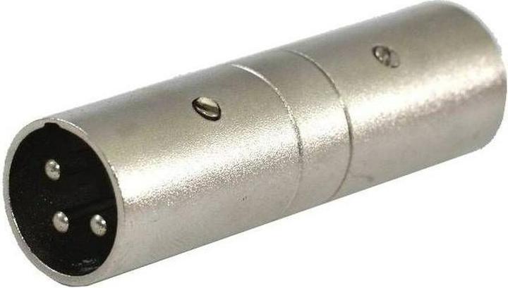 Immagine prodotto SSQ HA13 SS-1853 Adattatore XLR maschio - XLR maschio cromato
