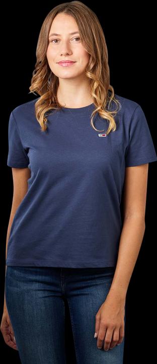 Actual product image Tommy Hilfiger Tommy Jeans Regular T-Shirt Crew Neck Navy (XS)