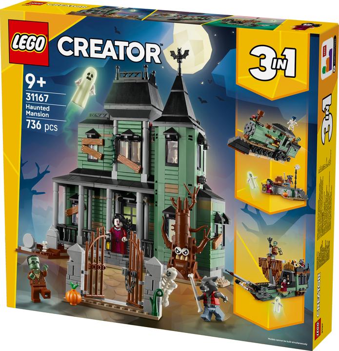 Produktbild LEGO Geisterhaus (31167, LEGO Creator Expert)