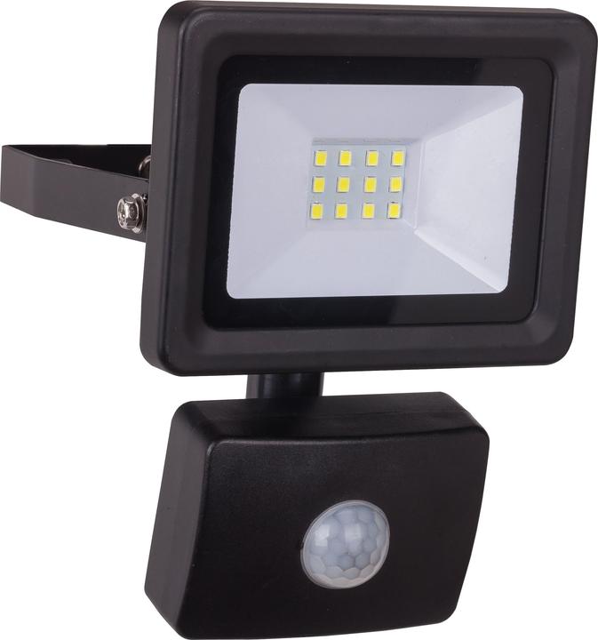 Image du produit As - Schwabe as Schwabe Applique murale LED avec détecteur de mouvement Projecteur Optiline 10W (900 lm, IP44)