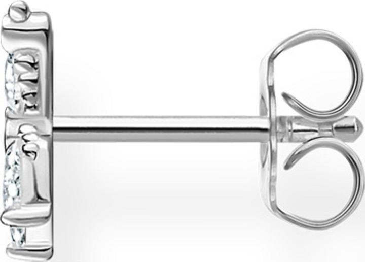 Immagine prodotto Thomas Sabo Orecchini singoli farfalla con pietre bianche (Argento 925)