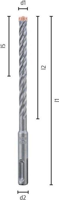 Productafbeelding Alpen Hammerbohrer Force (10 mm)