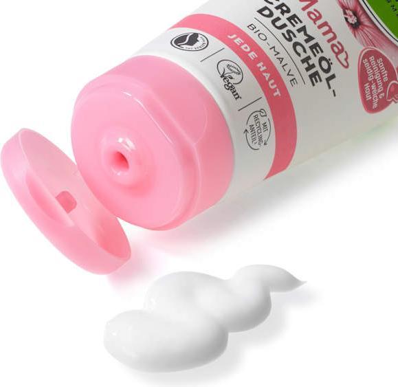 Produktbild dm alverde Mama Cremeöldusche Bio-Malve