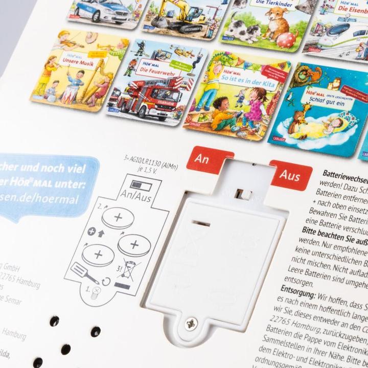 Actual product image Listen (sound book): The colours (German)