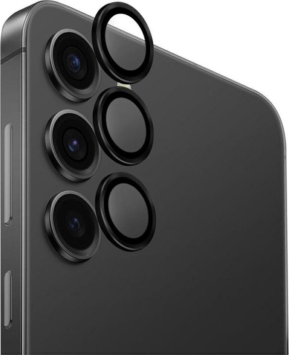 Produktbild Uniq Optix Aluminum Camera Lens for Samsung Galaxy S25 - Black (Samsung Galaxy S25)