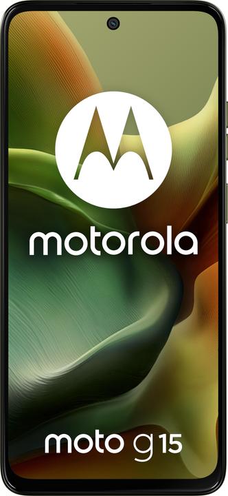 Produktbild Motorola moto g15 (256 GB, Iguana Green, 6.72", Dual SIM, 50 Mpx, 4G)
