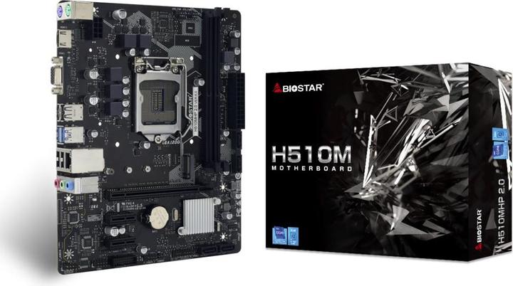 Immagine prodotto Biostar H510MHP 2.0 (LGA 1200, Intel H510, mATX)