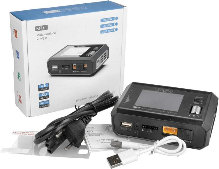 Produktbild Toolkitrc Ladegerät M7AC AC/DC 100W 1-6S