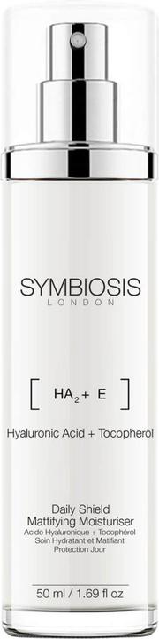 Image du produit Symbiosis Acide hyaluronique + tocophérol) Soin de jour hydratant mat (50 ml, Fluide visage)