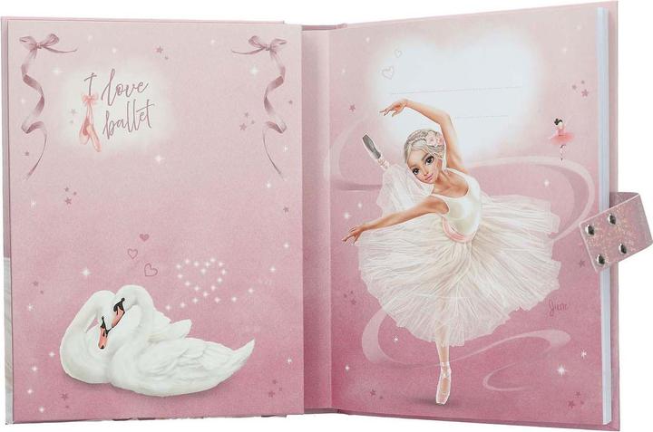 Produktbild Magni Geheimcode Tagebuch Ballet (15 x 20.5 cm, Liniert, Harter Einband)