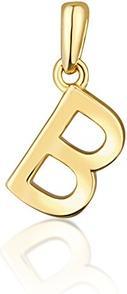 Image du produit JVD Pendentif Minimaliste Lettre "B" plaquée or SVLP0948XH2GO0B