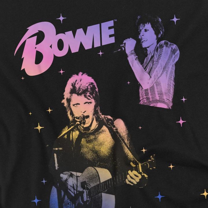 Immagine prodotto David Bowie Maglietta Gradiente Arcobaleno Uomo (M)