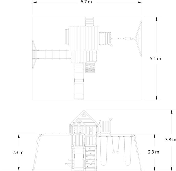 Immagine prodotto Backyard Discovery Skyfort II
