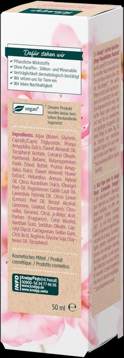 Produktbild Kneipp Leichte Gesichtspflege Mandelblüte (50 ml, 24h Creme)