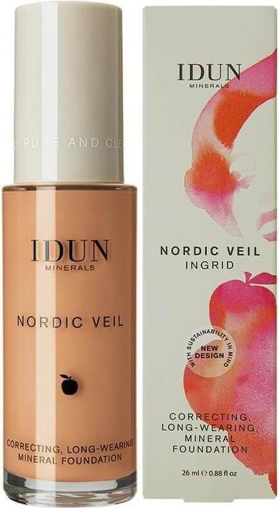 Actual product image IDUN Minerals Liquid foundation Nordic Veil Ylva