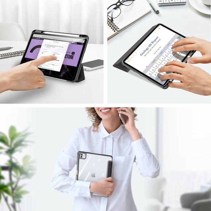 Produktbild Dux Ducis Toby Series Leder Bookcover Hülle (IPad Air (2022))