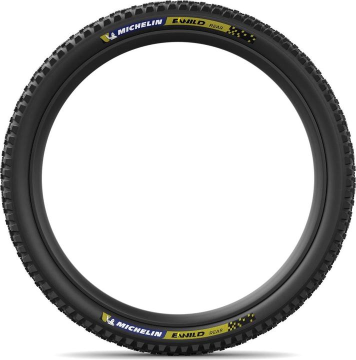 Actual product image Michelin E-Wild Rear Racing TLR 27.5" folding tyre (27.5 x 2.60, 66-584)