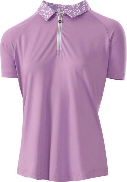 Immagine prodotto Island Green Polo da golf donna/ragazzo con collo a zip (M)