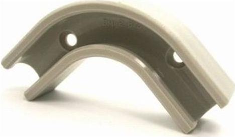 DM Fit Hose laying corner Angle clamping strip 1/4 inch