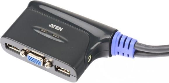 Produktbild Aten CS62U - KVM-/Audio-/USB-Switch - 2 x KVM/Audio/USB